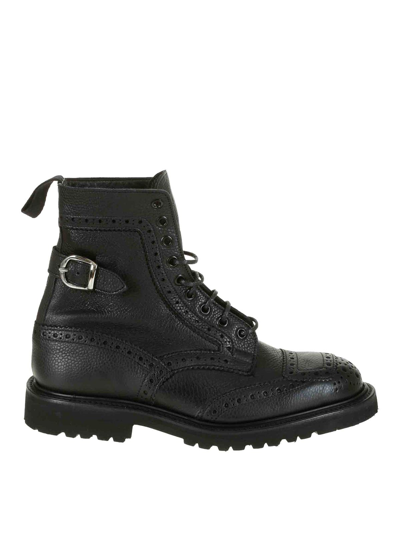 Tricker's Ankle Boot In Black