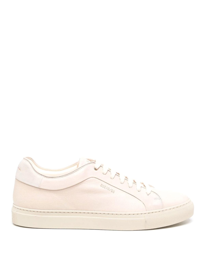 Paul Smith Leather Trainers In White
