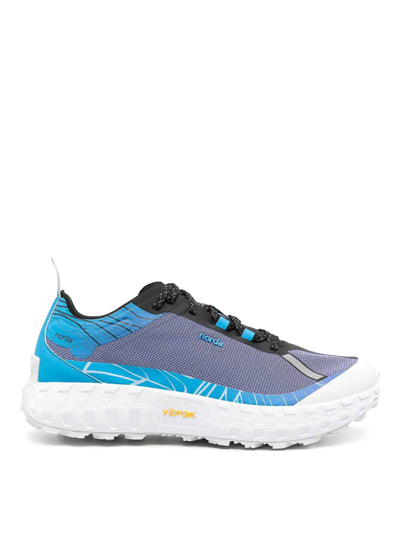 Norda 26mm 001 Dyneema Trail Running Sneakers In Blue/white