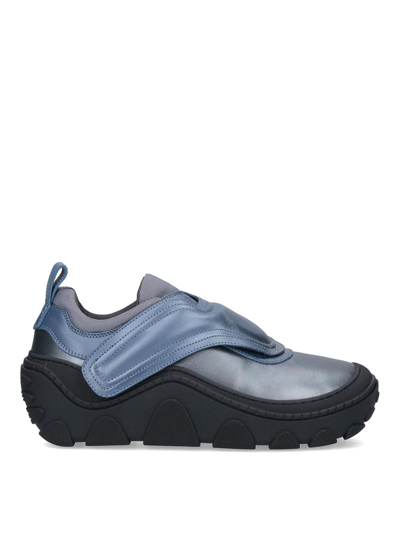 Kiko Kostadinov Blue & Gray Tonkin Sneakers In Grey