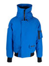 Canada Goose Blue Chilliwack Bomber Down Jacket In Blue