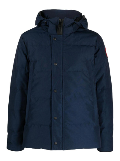 Canada Goose Wyndham Parka In Blue