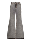 Etro Logo-embroidered Basic Flared Jeans In Negro