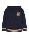 Versace Jellyfish Sweatshirt Inside Tartan In Blue