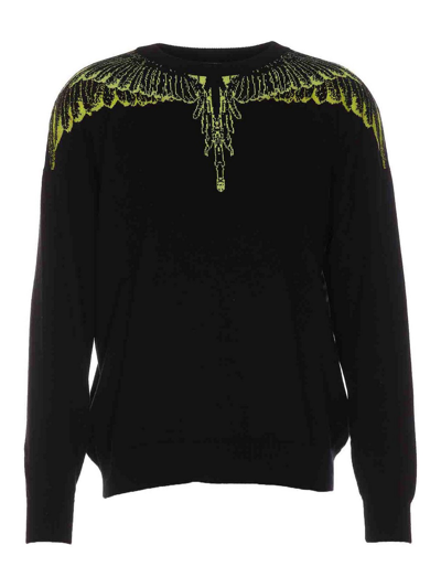 Marcelo Burlon County Of Milan Sweater Marcelo Burlon Men Color Black In Nero