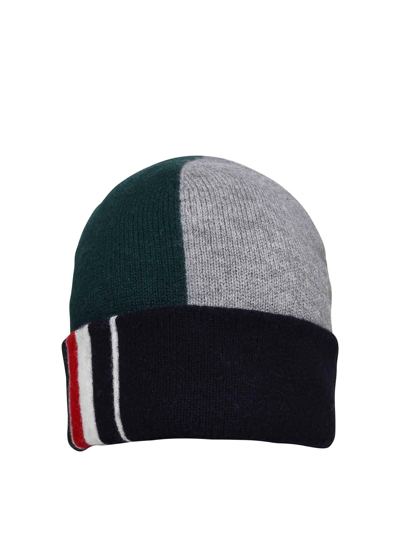 Thom Browne Hat With Logo In Multicolor