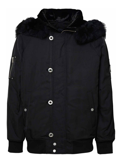 Moose Knuckles Bomber Strathmore In Black