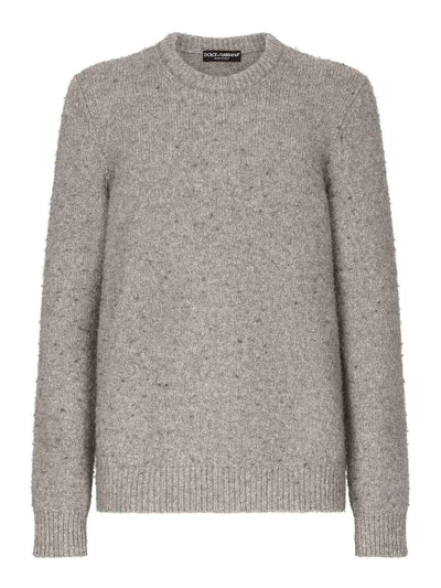 Dolce & Gabbana Sweater In Gris