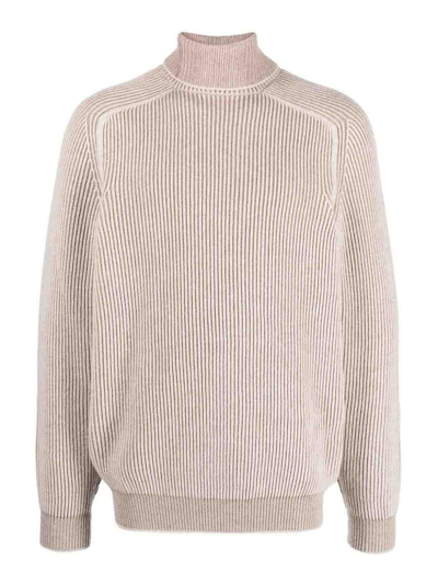 Sease Roll-neck Cashmere Jumper In Neutrals