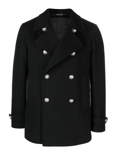 Tagliatore Monaco Double-breasted Jacket In Negro