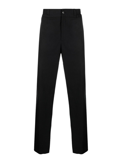 Lanvin High-waist Straight-leg Trousers In Black