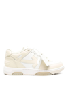 Off-white Men's Out Of Office Leather Low-top Sneakers In White