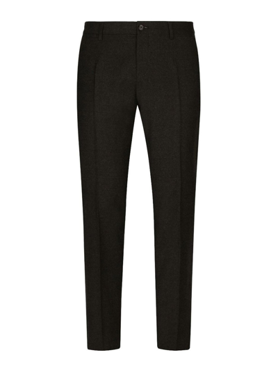 Dolce & Gabbana Trousers Grey In Gris