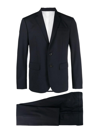 Dsquared2 Virgin-wool Single-breasted Suit In Azul Oscuro