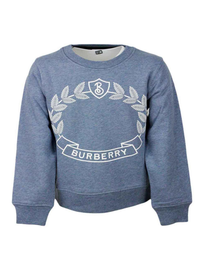 Burberry Kids' Sweaters Clear Blue