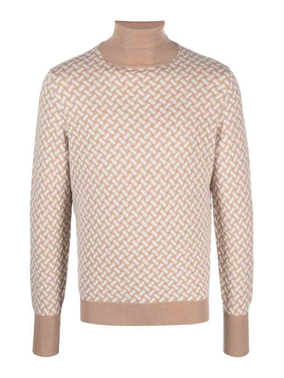 Drumohr Biscottino Cashmere Jumper In Beige