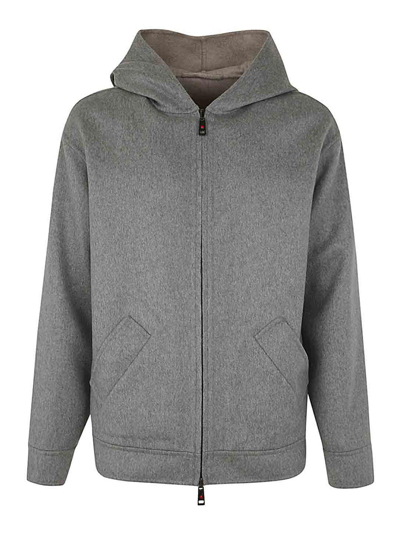 Kired Mao Reversible Hoodies Clothing In Gris