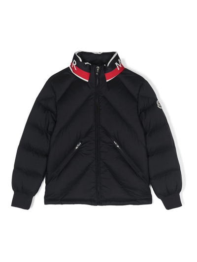 Moncler Kids' Doudoune Victor In Midnight Blue