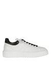 Hogan H-stripes Low-top Sneakers In White