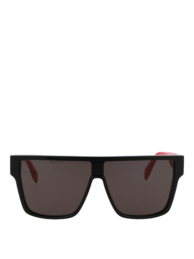 Alexander Mcqueen Am0354s Sunglasses In Grey