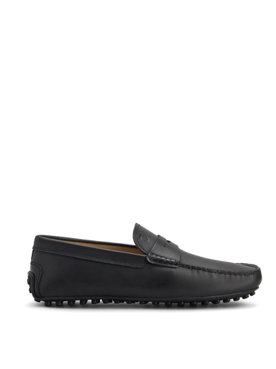 Tod's Benson Loafers In Black