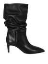 PARIS TEXAS SMOOTH LEATHER KNEE-HIGH BOOTS
