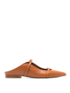 MALONE SOULIERS MAUREEN LEATHER SLIPPERS