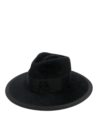 Ruslan Baginskiy Fedora Hat In Black