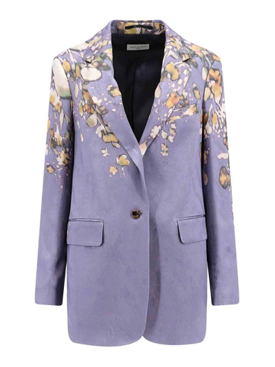 Dries Van Noten Blazer In Purple