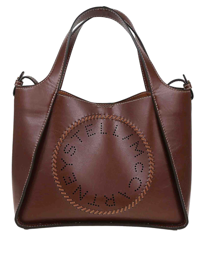 Stella Mccartney Crossbody Bag Alter Mat In Brown