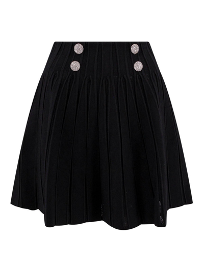 Balmain Skirt In Black