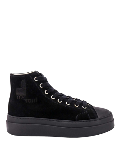 Isabel Marant Black Suede Trainers
