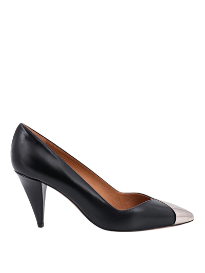 Isabel Marant Palda Leather Pumps In Negro