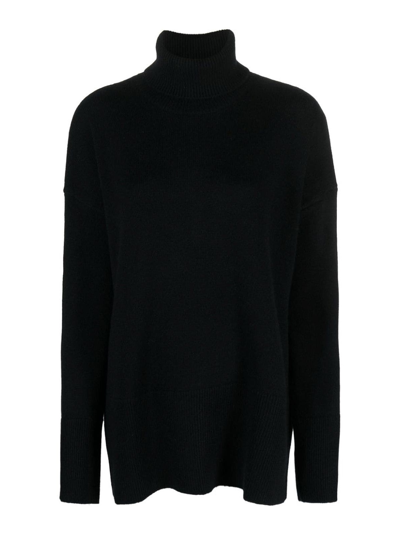P.a.r.o.s.h Turtle-neck Sweater In Black