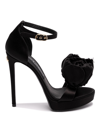 Dolce & Gabbana Keira Platform Heel Sandals In Black