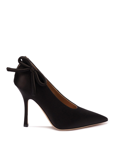 Valentino Garavani Nite-out Satin Pump 110mm Woman Black 36