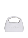 Marc Jacobs Silhouette And Textured Leather Handbag In White