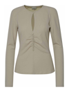 Isabel Marant Dorine Blouse In Beis