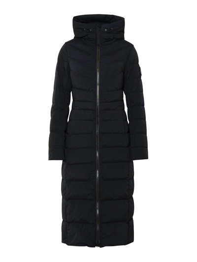 Canada Goose Clair Long 750 Fill Power Down Puffer Coat In Black