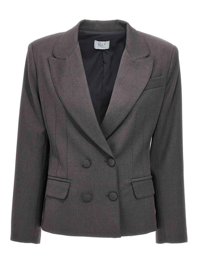 Mvp Wardrobe Meda Jackets Gray In Grey