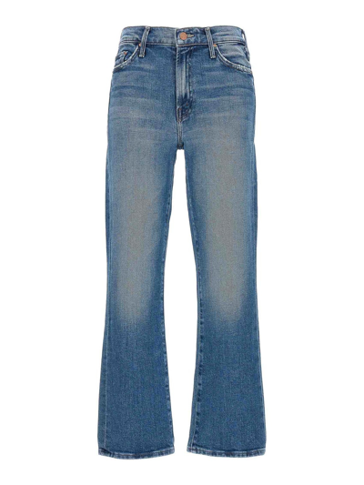 Mother The Outsider Ankle Jeans In Azul