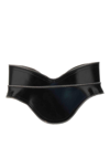 Alexander Mcqueen Mcqueen Women Corset Belt In Negro