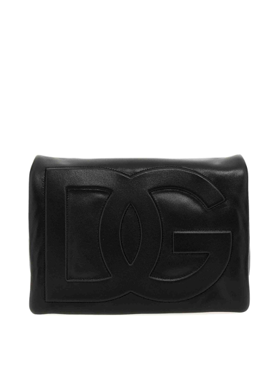 Dolce & Gabbana Clutch Bag In Black