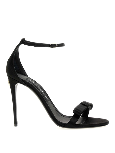 DOLCE & GABBANA SANDALIAS - NEGRO