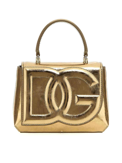 Dolce & Gabbana Handbag In Gold