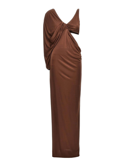 ATLEIN DRAPED DRESS