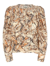 Isabel Marant 'zagra' Blouse In Multicolor