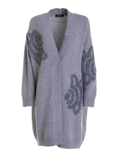 Fabiana Filippi Wool Pullover In Grey