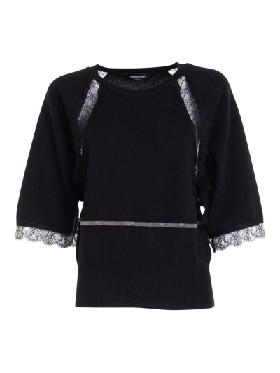 Fabiana Filippi Cashmere Pullover In Black