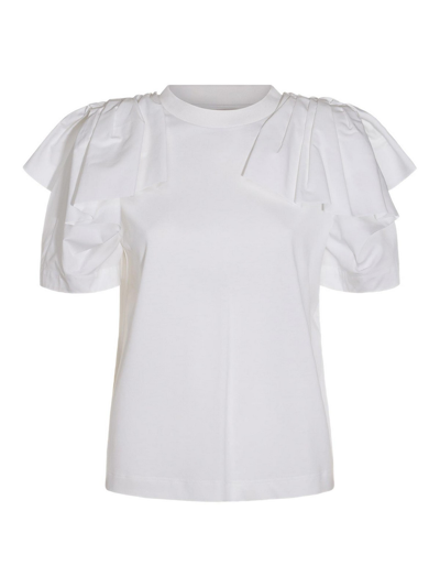 Alexander Mcqueen Cotton T-shirt In White